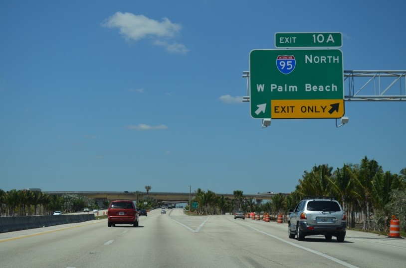 I-95 West Palm Beach.