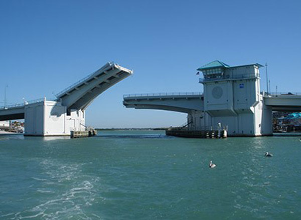 Pinellas County moveable bridge.