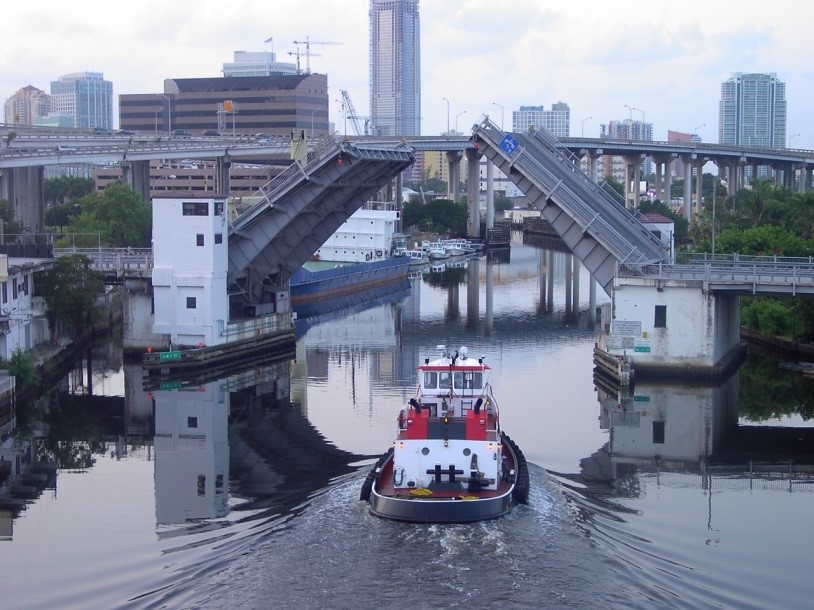 Miami Dade bridge.